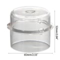 Miniatyrbild 10 av 10: 2st 100ML Mätkopp Lock Dosering Tätningslock Lämplig för Thermomix TM5 TM6 TM31 Matberedare Reservdel Klar