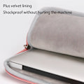 Miniatyrbild 5 av 11: Laptopväska för Air Pro13 för Case 13 14 15 11 12 in Vattentät PC Notebook-väska för Dell för Acer hp- Handväska Brie Gray 11-inch