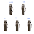 Miniatyrbild 6 av 11: Metal USB Flash Drive USB 2.0 Thumb Drive Memory Stick Small Sticks Datalagring Backup Decives Tillbehör Rekvisita Black 4GB