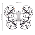 Miniatyrbild 5 av 9: 360° Propeller Guard Skyddsringar Skydd för Mini 3 Pro/Mini 3 Flight Lätta propellersköldar för nybörjare