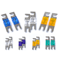 Miniatyrbild 5 av 7: 5x/ set Mini ANL Säkring Elektrisk AFS 30A 40A 60A 80A 100A 32V Snabbblåsning Bilsäkring Auto Stud Säkringar Kretsar Skydda