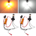 Pikkukuva 3 / 10: Auton Pysäköinti Vilkku Jarruvalo Polttimot T20 7440 96-LED 3014 50W Kaksivärinen