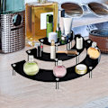Miniatyrbild 5 av 11: 3 st/set Akryl Tårta Display Ställ Multifunktion Dekorativ Stativ Hållare Clear