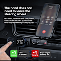 Pikkukuva 11 / 11: Auton AUX Bluetooth 5.2 -sovitin Langaton Äänenvastaanotin Handsfree Autolähetin