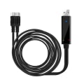 Miniatyrbild 1 av 7: USB IN-OUT MIDI-kabel One In One Out-gränssnitt Linjekonverterare PC till musiktangentbord Adaptersladd 2 meter Längd