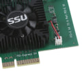Miniatyrbild 10 av 11: PCI-E till PCI-E Adapter 1 till 6 PCI-Express Slot 4x till 16x USB 3.0 Special Mining Riser Card Pcie Extender för BTC Mining