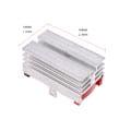 Miniatyrbillede 4 af 11: 35A 50A 1200V Aluminium Metal Kabinet 3-faset Diode Bro Ensretter 50Amp SQL50A Modul Multicolor Three-Phase 50A