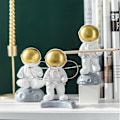 Miniatyrbild 3 av 11: Astronaut Glasögonhållare Resin Glasögon Display Stand Craft Desktop Ornament null - B
