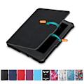 Miniatyrbild 3 av 11: e-bok för Smart Cover för Case För Kobo Clara Clear Ultra Slim TPU Läder Skyddsfodral Flerfärgad White