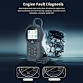 Miniatyrbild 7 av 11: OBDII Scanner Diagnostiskt Verktyg Motor Felkodsläsare Beredskap