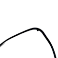 Miniatyrbild 4 av 7: Laptop LCD-skärm Mellersta ram Gummiram trimring för Macbook Pro Retina 13" A1706 A1708, lång trimlinje