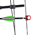 Miniatyrbild 4 av 11: Bågskytte D Loop Compound Bow Metall U Nock D Ring Spänne Frigör Nocking Loop med skruvmejslar för jaktinstallation Blue