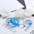 Miniatyrbild 2 av 11: Hålringar Smycken Form Handgjord ring mould DIY- form null - Face C 17mm