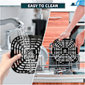 Miniatyrbild 6 av 9: 2-pack Food Safty Air Fryer Plattbyte Grill Pan Air Fryer bricka Metallmaterial för Instant Vortex 6QT Air Fryers