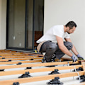 Miniatyrbild 7 av 11: FlexiLevel Justerbart balkstöd för däck & golv Balanseringsstöd för steninstallation Viktfördelning 30 to 60mm