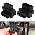 Miniatyrbillede 2 af 11: Plug Play Connector 16 Pin Han til 2 Hun for Effektiv Diagnostisk Udvidelse