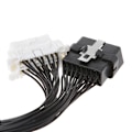 Miniatyrbillede 7 af 8: 16-pin OBD2 OBD 2 OBDii Splitter Forlængerkabel, én Han til To Hun Y-kabel