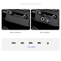 Miniatyrbillede 8 af 10: Dobbelt USB-oplader Strømadapter Udtag til Bil Båd RV 12-24V USB QC3.0 Oplader