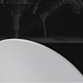 Miniatyrbild 2 av 10: för iMac Aluminium Base Stand 360 Rotation Monitor Base Disc Halkfri rund bärbar bärbar dator Bashållare Silver