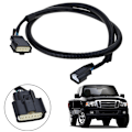 Miniatyrbillede 2 af 10: Ledningsnet til bakkamera til F250 F350 F450 F550 2013-2016