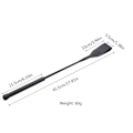 Miniatyrbild 9 av 9: Portable Riding Crop PU Läder Hästpiska Crop Props Utomhusfransstillbehör för ridhästar, scenprestanda