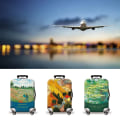Miniatyrbild 2 av 11: Bagageskyddsfodral Bagage elastiskt cover Dammtät Tvättbar Lämplig för 18-32 tums resväska resetillbehör H515 L