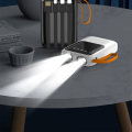 Miniatyrbild 6 av 11: DIY Power Bank Case 3x18650 Batterihållare Box Digital Display Skärm LED Ficklampa Funktion Typ C/Micro Output White
