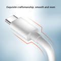 Miniatyrbilde 3 av 8: Dobbel solcellepanel ladekabel Type C splitter støtter OTG 480 Mbps data White