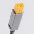 Miniatyrbilde 4 av 7: Hurtiglading Type C hunn til WiiU strømkabel 12 cm med LED strømstatus