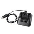 Miniatyrbild 5 av 8: UV-5R USB -batteriladdare för Baofeng UV-5R UV-5RE DM-5R Walkie Talkie Skinka Radio
