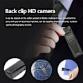 Miniatyrbild 7 av 11: Mini Bärbar Clip Camera Video Recorder DV Micro Camcorder 32GB TF-kort