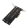 Miniatyrbild 7 av 11: M.2 NVME till PCI-E 3.0 X4 expansionskort PCIE till M.2 Adapter Sata Internt gränssnitt PCI-E 3.0 X4 till SATA för PC