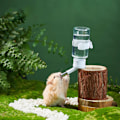 Miniatyrbild 4 av 11: Automatisk hamstrar vattenflaska hängande vattendispenser pärlhuvud bevattningsflaska dricksförråd för smådjur White 80ml
