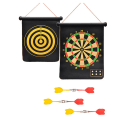 Miniatyrbild 1 av 11: Magnetisk darttavla för barn, dartbrädespel med magnetisk dart, dubbelsidigt säkert dartspel roll-up darttavla set 17 plate 6 darts