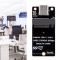 Miniatyrbillede 6 af 8: M.2 NVME Adapter Til Type C Risers Board Stærk Kompatibel Stabil Ydeevne