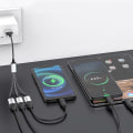 Miniatyrbild 6 av 11: USB C Hub 3 i 1 Typ C USB2.0 Adapter Splitter med 60W power OTG-port Snabb dataöverföring och laddning 2 Type C 1 USB