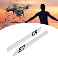 Miniatyrbild 10 av 11: Högpresterande 430 mm universal huvudrotorpropellrar i kolfiber för helikopter förbättrar flygupplevelsen