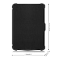 Miniatyrbild 11 av 11: e-bok för Smart Cover för Case För Kobo Clara Clear Ultra Slim TPU Läder Skyddsfodral Flerfärgad White