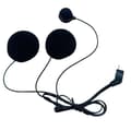10-stifts hjälmheadset med omkopplingsbar sladdmikrofon, för alla helhjälmar/modulära hjälmheadset för FDC VB/T-COMVB