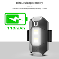 Miniatyrbillede 10 af 11: Stroboskoplampe Blinkende Lys Natkamp LED Navigation til DJI-Mavic Air2/FPV Drone
