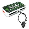 Miniatyrbild 6 av 11: För Coolmoon Fan Controller Adapter Kabel Liten 4Pin/6Pin till 5V ARGB 3Pin Converter Kabel 4pin/6Pin Controller Adapter 6pin