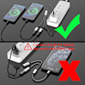 Miniatyrbild 8 av 8: USB C Hane till Dual USB C Hona Splitter Hub Convter Adapter Kabelkontakt för USB C PD Laddare Powerbanks Bärbar PC