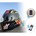 Pikkukuva 6 / 10: Stereo Bluetooth-yhteensopiva Intercom Kypäräkuuloke Langaton Interphone Musiikki