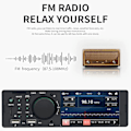 Pikkukuva 4 / 10: Autostereo Yksittäinen Din MP5 Soitin Autoradio Vastaanotin
