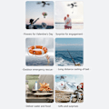 Miniatyrbild 11 av 11: Bärbar leveransenhet Lättviktstransportkastare ABS Airdrop-system för Mavic3 Perfekt för olika tillfällen