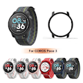 Miniatyrbild 2 av 11: För Coros Pace 3- watch Skyddsfodral Lättvikts anti-scratch hårt hölje Skyddsskal Stötsäkert PC- case cover Red