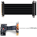 Miniatyrbild 8 av 11: Gen3.0 PCI-E 16x till 16x Riser Extender PCIe Mining-kabel för ENTHOO Evolv Shift PH-ES217E/XE PK-217E/XE ITX-moderkort 90 degrees 20CM
