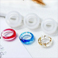 Miniatyrbild 9 av 11: Hålringar Smycken Form Handgjord ring mould DIY- form null - Face C 17mm