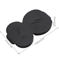 Miniatyrbild 11 av 11: Skyddande cover lock Car Charging Port Cap för Tesla Model 3 Model Y