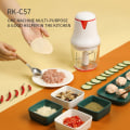 Miniatyrbild 8 av 11: Mini Bärbar Juicer USB Elektrisk Frukt Smoothie Mixer Maskinmixer Blender Ice Juice Extractor Pulse Shredder